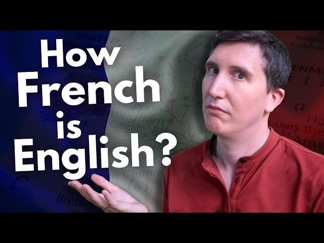 Is English just badly pronounced French?