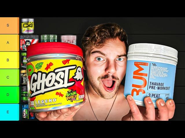 Ranking EVERY Pre-Workout (WORST TO BEST)