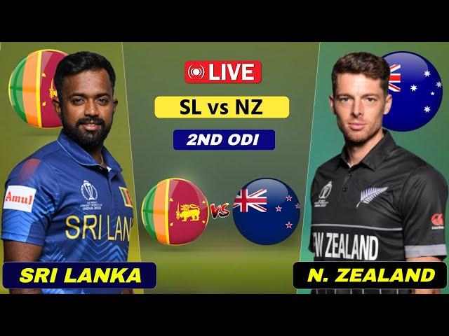 NZ vs SL Live - 2nd ODI || New Zealand vs Sri Lanka Live Scores & Commentary