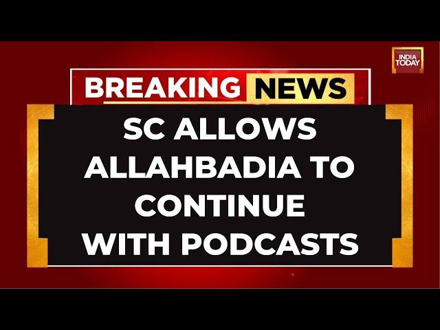 Supreme Court Allows YouTuber Ranveer Allahabadia To Air Podcast Again, Cites 280 Jobs At Stake