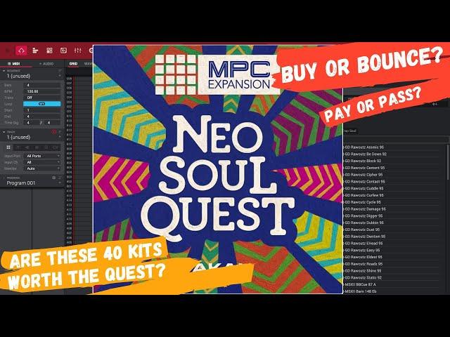 Neo Soul Quest MPC Expansion Full Listen & GIVEAWAY