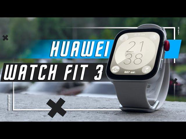 MY CHOICE  SMART WATCH HUAWEI WATCH FIT 3 GPS CALCULATOR AND MUSIC FROM THE WATCH