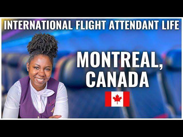 INTERNATIONAL FLIGHT ATTENDANT VLOG | CANADA