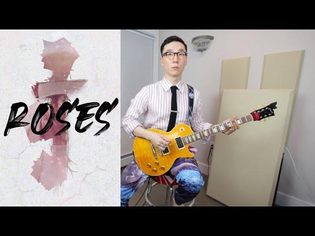 Roses - Said The Sky remix - guitar cover.