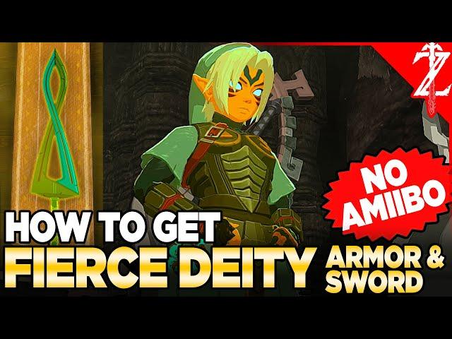 How to Get Fierce Deity Armor & Sword NO AMIIBO - Tears of the Kingdom