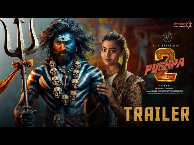 Pushpa 2 - The Rule Hindi Trailer | Allu Arjun, Rashmika | Motion Fox Pictures | Pushpa 3