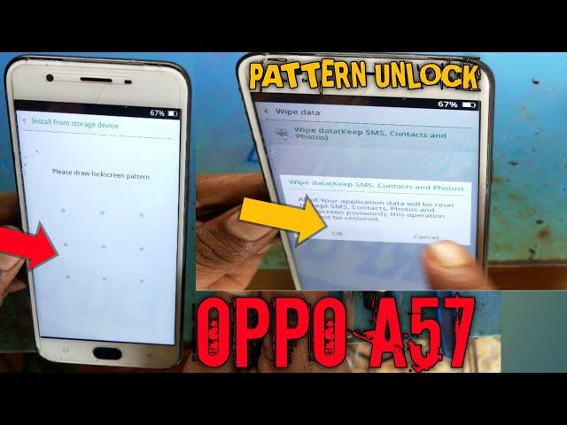 How To Unlock Pattern Lock Unlock OPPO A57|Hard Reset 100% Done| Without Box|@TechnicalKaushal21