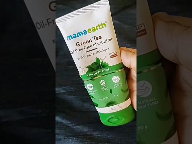 mamaearth green tea moisturizer #best #skincare #shorts