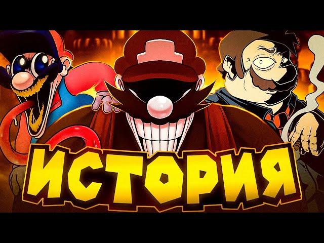 ИСТОРИЯ ПЕРСОНАЖЕЙ MARIO'S MADNESS // fnf, фнф