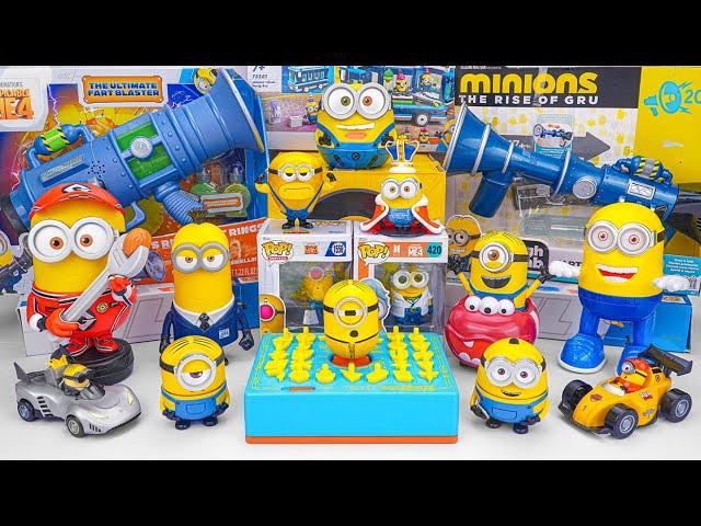 Despicable Me 4 Toy Unboxing ASMR Tim's The Ultimate Fart Blaster VS Dave's Fart N Fire Blaster 