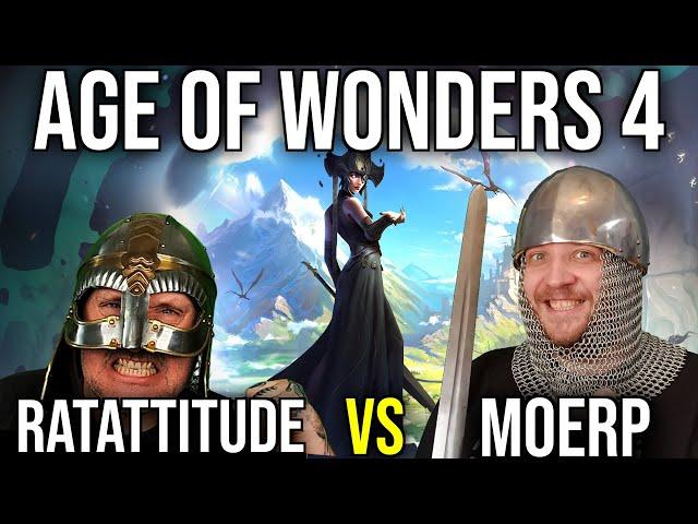 Manasüchtige Ziegen vs @ratattitude_official | Live Let's Play Age of Wonders 4 | Werbung