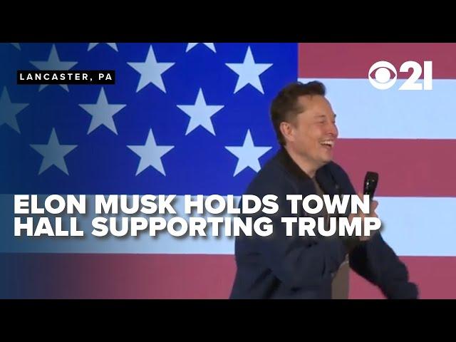 Elon Musk talks going to Mars, assassination attempts, and artificial intelligence in Pa. town hall