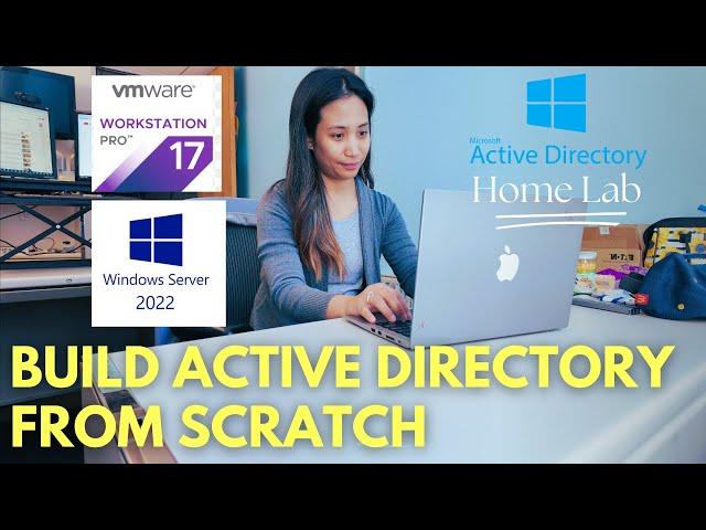 Installing Active Directory on Windows Server on Virtual Machine (Home Lab) (Ep. 1)