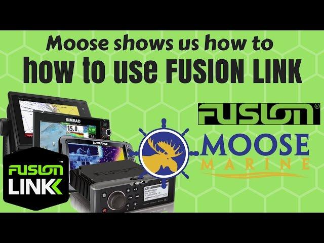 NMEA2K demonstrated on Fusion, Garmin & Lowrance Units - Moose Marine