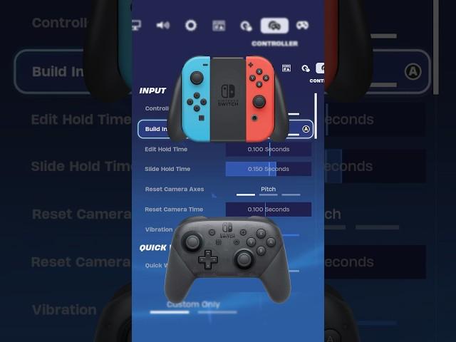 New BEST Chapter 5 Nintendo Switch Settings for Aim/Piece Control!