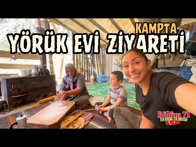 YÖRÜK EVİNDE DAĞ KIZI MAKYAJI / Kayseri - Hacer Ormanı / Motosiklet Türkiye Turu Bölüm 71