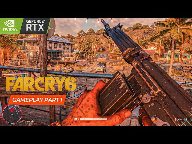 Far Cry 6 Action Stealth Kill gameplay - Ultra graphics Part 1