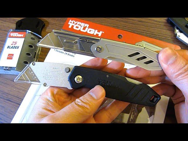 Hyper Tough | How to Fold Knives | How to Replace Blades | Utility Knives