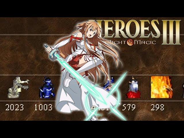 Heroes 3: Swift victory against a powerful Conflux enemy!