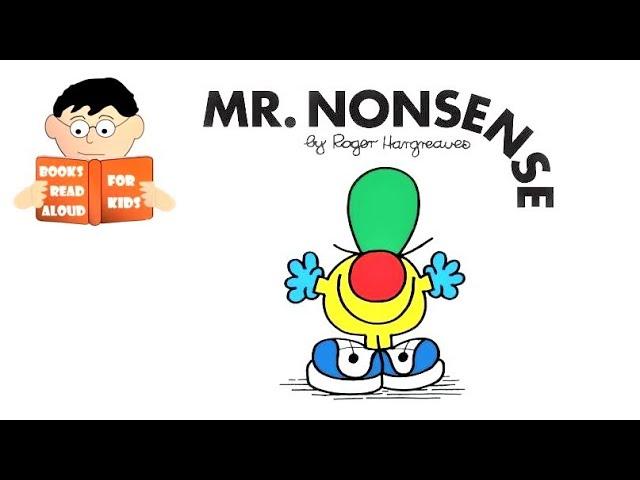 MR NONSENSE | MR MEN book No. 33 Read Aloud Roger Hargreaves book by Books Read Aloud for Kids