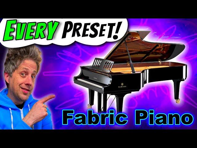  MPC Fabric Piano - EVERY Preset! (almost no talking)  [MPC Key 61/MCP One/MPC Live/Akai Force]