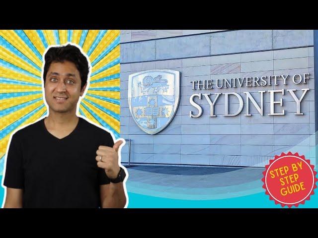 Get Admission in SYDNEY UNIVERSITY with 100% Scholarship | @ShirishGee