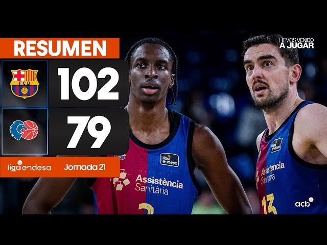 Barça - Río Breogán (102-79) GAME HIGHLIGHTS | Liga Endesa 2024-25