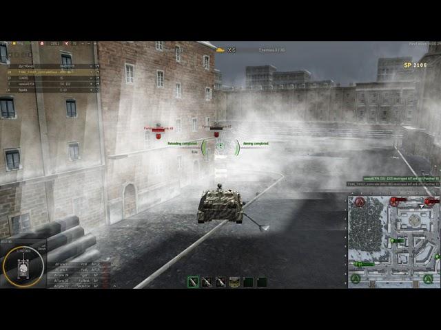 Ground War Tanks ASU-57 madness qiuck reload