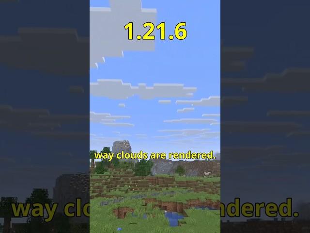 THE CLOUDS ARE CLOUDIER. - 25w21a Snapshot #minecraft #snapshot #brevort