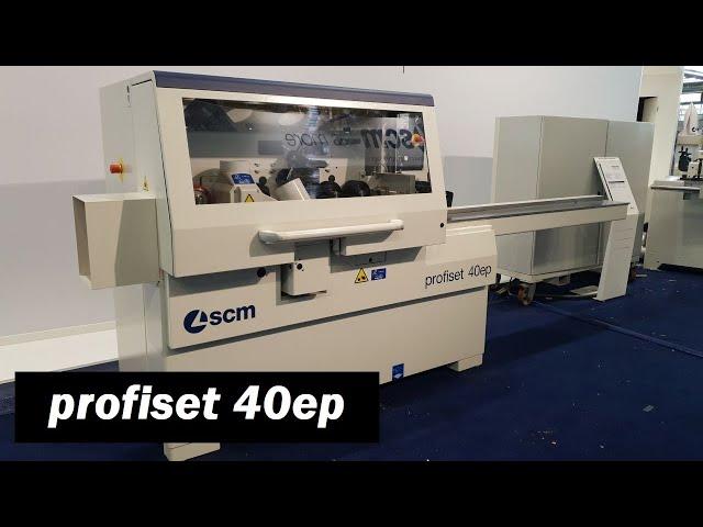 Profiset 40 - четырехсторонний продольно-фрезерный станок (Automatic throughfeed planer moulder)