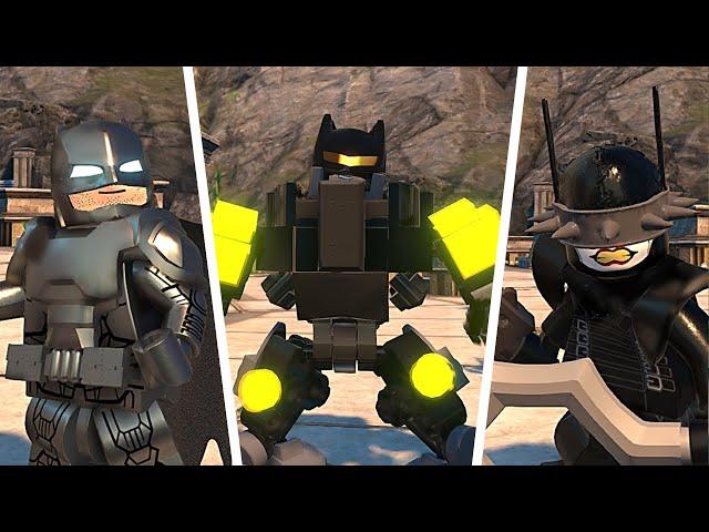 Top 6 Batman Transformation in LEGO Video Game