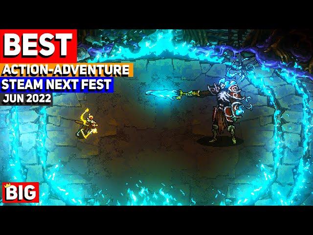 BEST Upcoming Top Down Action Adventure Indie Games: Steam Next Festival | June 2022