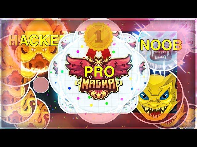 AGMA.IO SOLO PRO PLAYER VS SOLO HACKER *WIN!* [Agar.io Battle Royale]