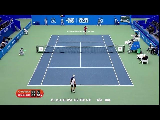 Adrian Andreev   Drop shot lob