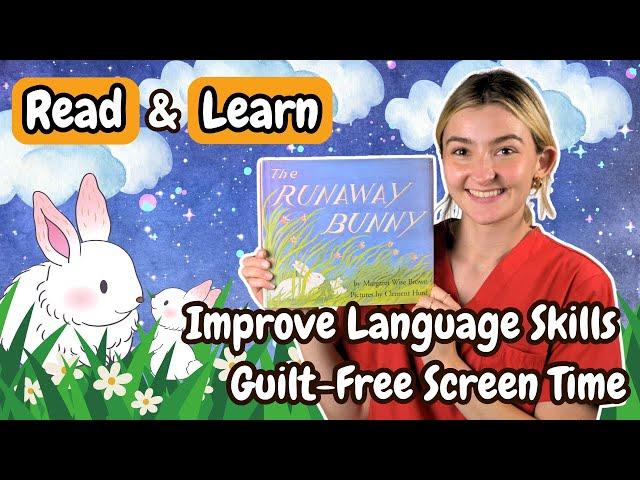 Speech Therapist Reads "The Runaway Bunny" | Early Language Skills | Read Aloud