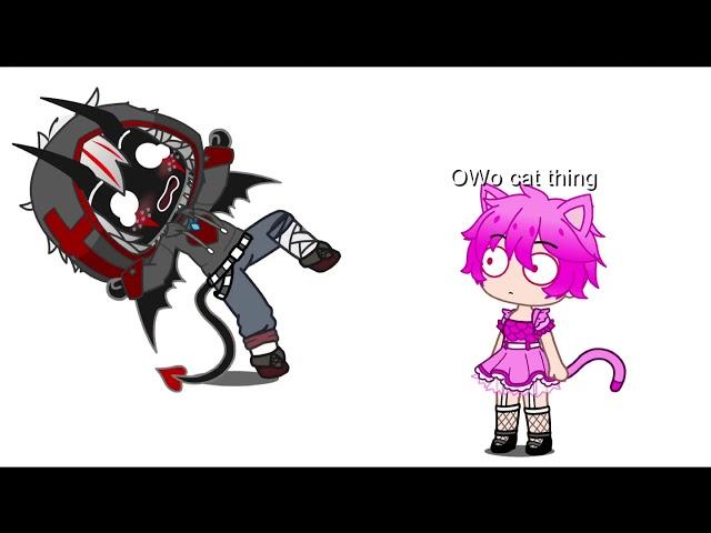 BadBoyHalo meets an UwU Cat. (DreamSmp Skit)