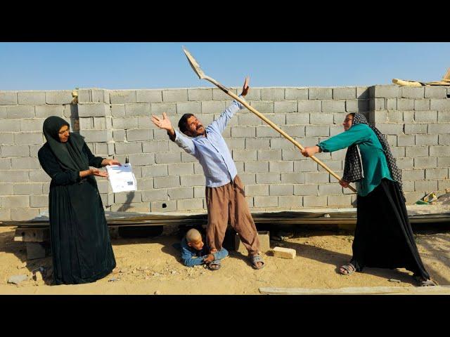 Can the first woman, with the help of Hussein and the p..