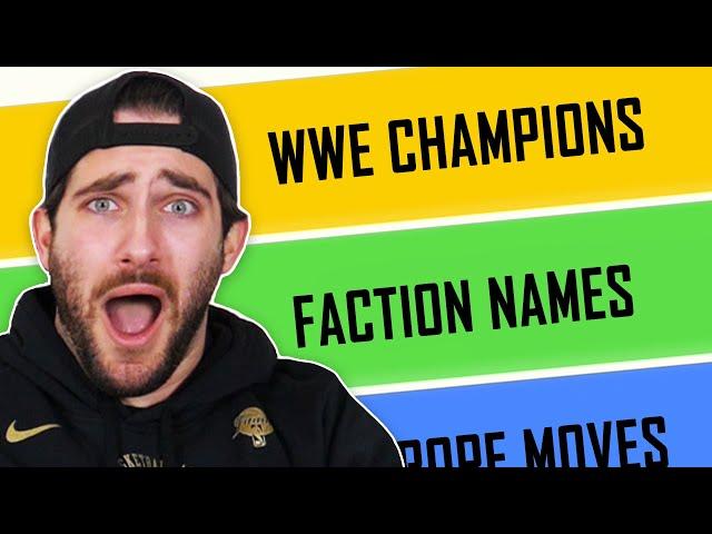 WRESTLING CONNECTIONS!