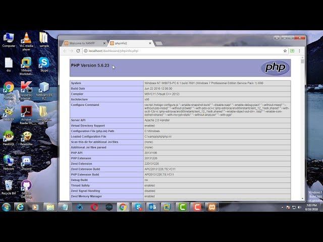 How to Upgrade or Downgrade PHP Version in XAMPP | 2018