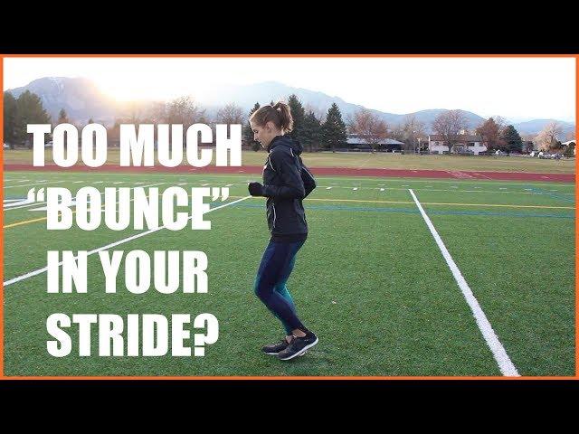 TOO MUCH VERTICAL OSCILLATION IN YOUR RUNNING STRIDE? Form Technique Tips by Sandi and Sage