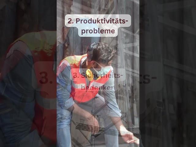 Die 5  größten Herausforderungen im Bauwesen #shorts