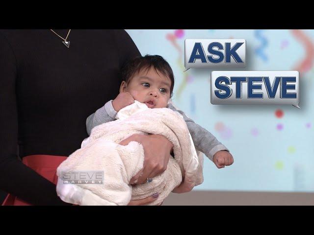 Ask Steve: Steve's grandson's TV debut! || STEVE HARVEY