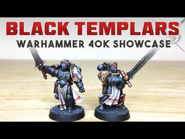 PAINTING SHOWCASE: Warhammer 40k Black Templars Emperors Champion