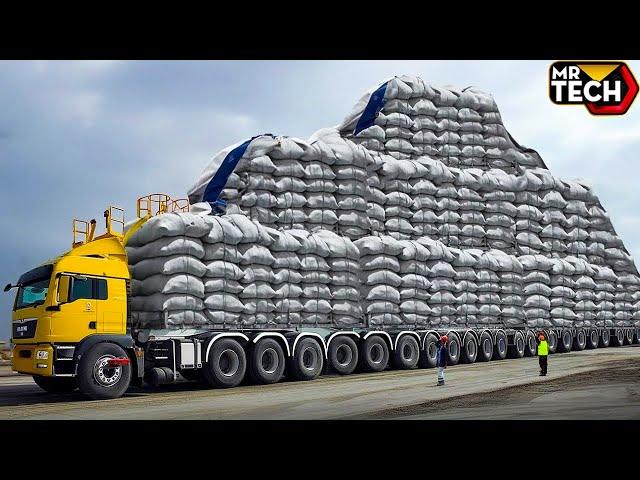 Extreme Dangerous Transport Skill Operations Oversize Truck, Biggest Heavy Equipment Machines#7