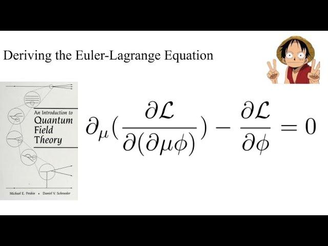 Deriving the Euler Lagrange Equation