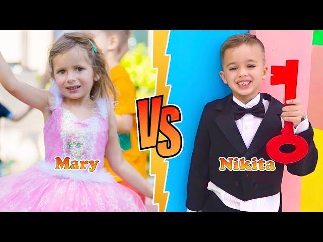 NikiToys (Vlad and Niki) VS Mary (Maya and Mary) Transformation  New Stars From Baby To 2023