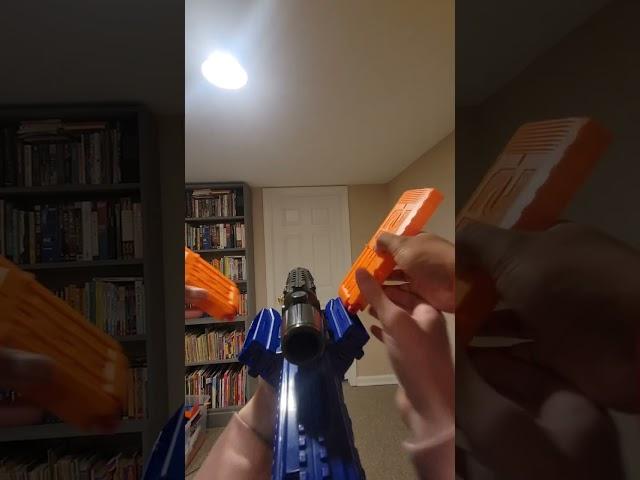 Dart Zone Vulcanator Reload 1 #nerf #nerfblasters #nerfgun #reload #reloads