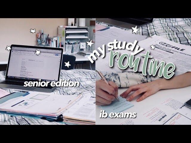 MY STUDY ROUTINE  Back To School 2019