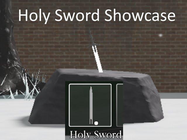 Roblox | Da Backrooms - Holy Sword Showcase