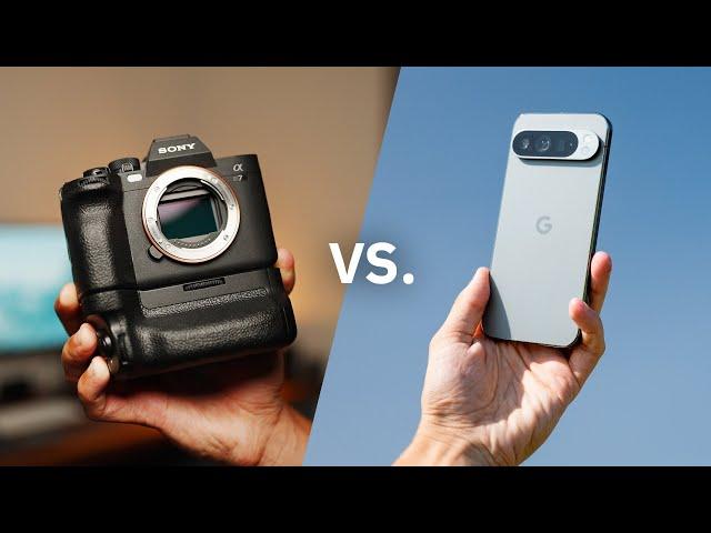 Pixel 9 Pro XL vs. $5,000 Professional Camera!